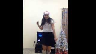 Jingle bell rock  simple dance steps [upl. by Nerok]