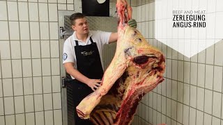 Von Filet bis Tomahawk Steak Teil 1 Zerlegung Rücken und Lappen [upl. by Orsino]