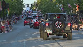 Shriners parade rolls through downtown Belleville with festival on Saturday [upl. by Deane21]