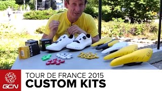 Red Yellow Green and White Custom Tour De France Kit [upl. by Gylys]