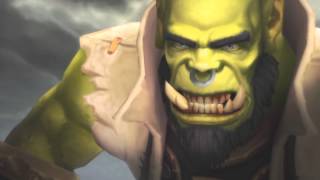 Thrall vs Garrosh WoD Cinematic  PTBR [upl. by Kathleen735]