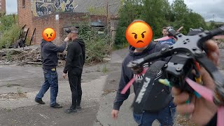 ANGRY SECURITY GUARD TAKES MY DRONE AND [upl. by Staal270]