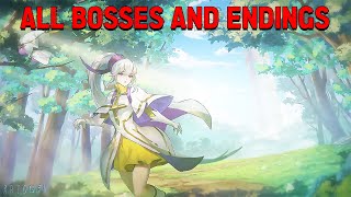 Afterimage All Bosses and Endings 1440p 60fps Time Stamp [upl. by Ravens]