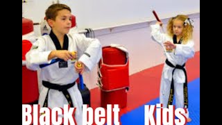 Karate kids promoted to Black Belt [upl. by Liu]