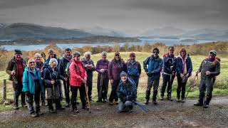 Kilmarnock Ramblers Knockour Hill Balloch Dec 3rd 2017 [upl. by Hijoung392]