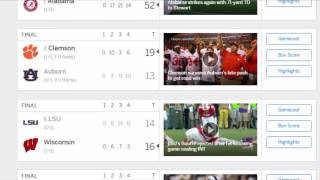 ESPN College Football Scores  College Football Scores 2016  College Football Scores Today  Sept 4 [upl. by Farr996]