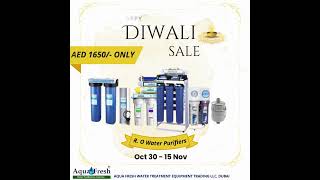 Diwali OfferAquafresh Water Filter [upl. by Alcock]