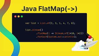 Java FlatMap in Java Streams  Java FlatMap vs Map [upl. by Ainwat392]