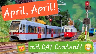 H0 Modelleisenbahn  April April [upl. by Elburt]