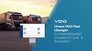 Die VDO Fleet Lösungen [upl. by Ornstead]