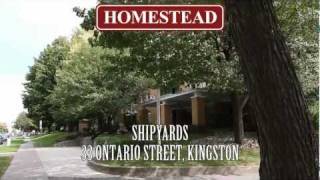 Kingston Apartments for Rent  Shipyards  33 Ontario Street [upl. by Androw]