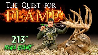 Bowhunting a 213” Iowa Giant 😳  The Hunt For FLAME 🔥 Bowmar Bowhunting [upl. by Rafaelita909]