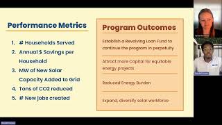 Florida Solar For All Rolling out FLs New Program for Equitable Solar Access presented by TNC [upl. by Stoops]