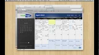 Free FileMaker 12 Calendar Template [upl. by Anilra]