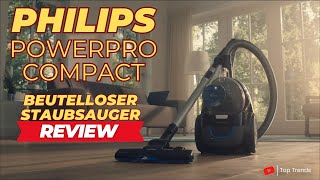 Der beste beutellose Staubsauger unter 100 Euro Philips PowerPro Compact Review [upl. by Fitting511]