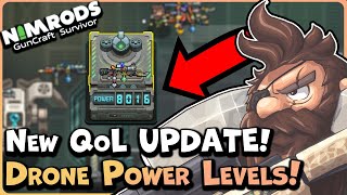 NEW UPDATE adds DBZ Power Levels  NIMRODS Guncraft Survivor [upl. by Einneb]