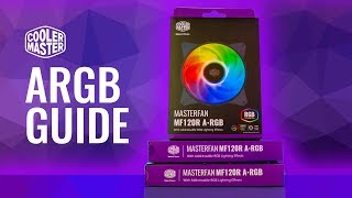 HOW TO Cooler Master ARGB Setup and Install Guide  MF120R ARGB [upl. by Cinamod]