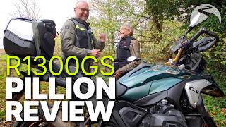 BMW R1300GS pillion review  Passenger comfort tested [upl. by Snahc]