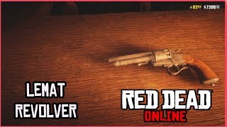 Red Dead Online LeMat Revolver Gameplay [upl. by Dominica]