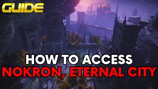 ELDEN RING HOW TO ACCESS NOKRON THE ETERNAL CITY [upl. by Eleinad]