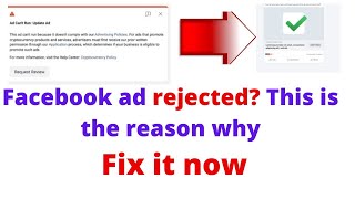 Facebook ads rejected Get your ads approved now [upl. by Kozloski]