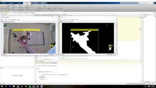 IP Cam Realtime Video Track Test Matlab [upl. by Fogarty]