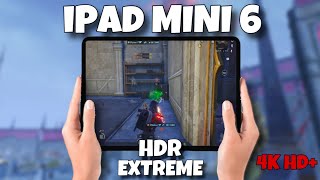 iPad Mini 6 PUBG MOBILE Test Video  HDR EXTREME  120 FPS  5 FINGER CLAW PUBG MOBILE GAMEPLAY [upl. by Ahcsap]