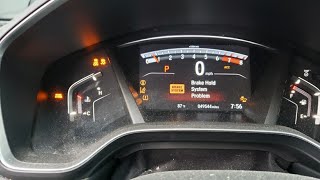 Honda CRV Multiple Warning Dash lights On After Battery Change or battery disconnected How to Reset [upl. by Hay]