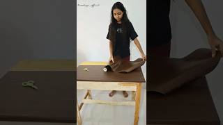 Old study Table Makeover shorts reuse makeover table meshreya [upl. by Brenan]