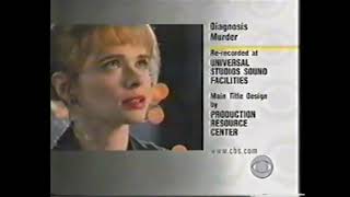 Diagnosis Murder Original Airing Closing Credits February 13 1997 [upl. by Hoebart]