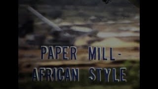 Paper Mill  African Style [upl. by Guenna5]