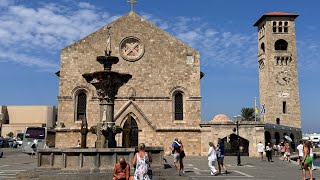 Day 8 Rhodes Greece Europe Life after Camino [upl. by Collie]