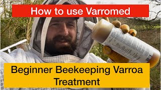 How to use Varromed Winter Beekeeping [upl. by Tori944]