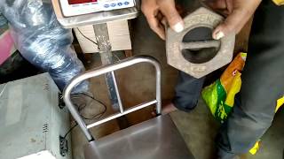 Electronics Weighing Machine Calibration In Hindi  Weighing Machine Calibration Repair [upl. by Anidam]