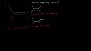 What type of isomers  23dimethyl2butene and 4methyl2pentene  Organic Chemistry  C6H12 [upl. by Fokos]