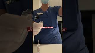 Urapidil Perfusor asmr nurse icu icunursepinoy pinoynurse pinoynurseingermany germany ofw [upl. by Agemo]