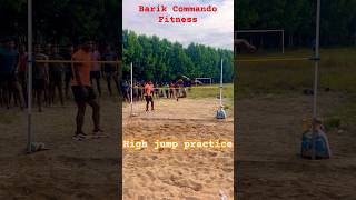 High jump practice🔥🔥 viralvideotrendingreelsshorts armylover [upl. by Nerret]