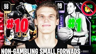 RANKING THE TOP 10 BEST NONGAMBLING SMALL FORWARDS IN NBA 2K24 MyTEAM [upl. by Vine849]