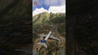 A330 Landing at Lukla Microsoft Flight Simulator 2024 [upl. by Osei]