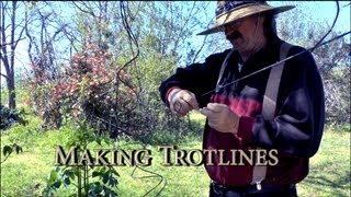 Making Trotlines to Fish Catfish [upl. by Naul]