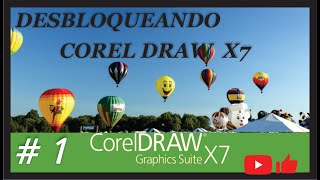 desbloquear Corel Draw x 7 método permanente  REPT PATCH [upl. by Garlinda]