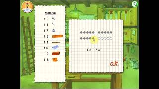 LERNSPASS Mathe  1 Klasse  Seifenkiste  Plus und Minus bis 20  Terzio [upl. by Noremak277]