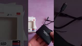 ssd external portable harddisk mobilestorage [upl. by Fredella]