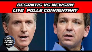 🔴 live DeSantis vs Newsom DEBATE commentary [upl. by Ludba]