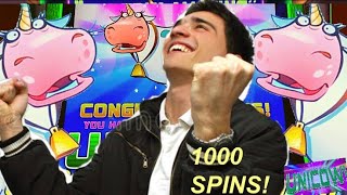 WAIT WHAT 1000 SPINS DOUBLE UNICOW PLANET MOOLAH [upl. by Odidnac283]