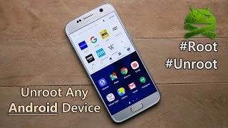 How to Unroot Any Android Device Using SuperSU [upl. by Eniamert]