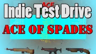 Indie Test Drive Ace of Spades Multiplayer Builder Shooter [upl. by Yreved750]