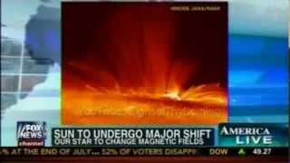 Signs in the Sun  Sun Magnetic Pole shift to send a Solar Storm toward Earth Aug 09 2013 [upl. by Ainnos]