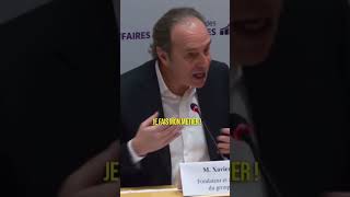 Comment Xavier Niel l’a éteint 🔥😳 shortvideo free macron lepen lfi rn [upl. by Remot972]