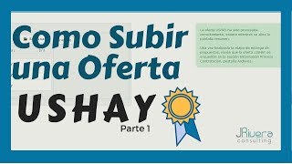 ⭐ Como subir la OFERTA USHAY al portal de compras publicas SIN ERRORES  SERCOP [upl. by Janik]